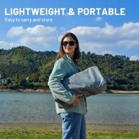 Cama Plegable Compacta Acampada Cama de Camping Jardin Portátil Ultraligera Fuerte Resistente, Capacidad de 120kg - details 9