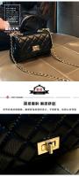 Bolso de textura de alta calidad de la marca Hong Kong2025Nueva Bolsa de Mano Elegante y Versátil Acolchada, Bandolera de Hombro - details 2
