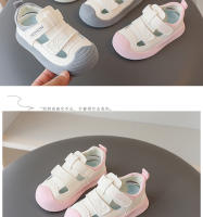 Zapatos de bebé, sandalias de punta para niñas nuevas de verano, zapatos funcionales, niños versátiles, suelas suaves, dedos antipatada para niños pequeños - details 7
