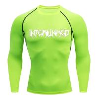 Camiseta de verano para hombre, camisa comprimida de manga corta, negra, deportiva, de secado rápido, para gimnasio y Fitness - details 12