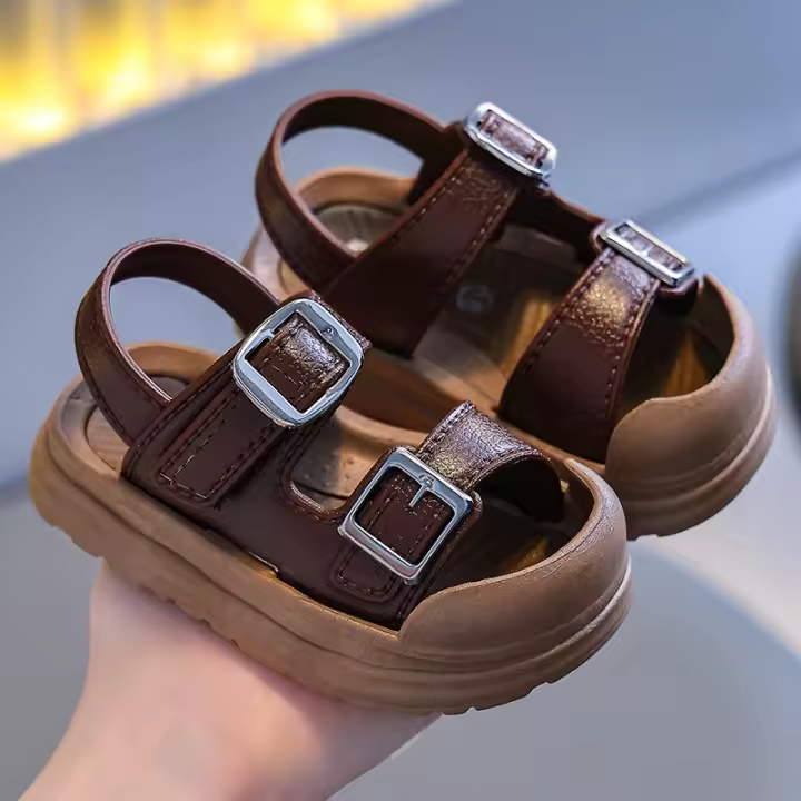 Sandalias para niños en verano, los niños usan sandalias deportivas de playa antideslizantes para niñas. - 1