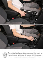 Bandeja de Consola para VW POLO 5 6R Vento 2012-2018 Accesorios de Coche Simple Instalación Caja de Almacenamiento - details 7