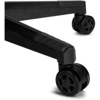 DR90 - Silla Gaming Profesional, Tejido Transpirable, reposabrazos 2D Acolchado, Base Nylon Reforzado, pistón Clase 4, cojín Lumbar y Cervical, Color Gris/Blanco - details 33