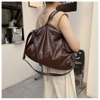 Bolso De Hombro Negro Grande Para Mujer, Bolso De Compras Grande, Bolso Cruzado De Cuero Suave De Alta Calidad Y Color Sólido, Bolso De Viaje Para Mujer - details 11