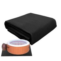 Alfombra de tela para suelo de piscina, forro circular/cuadrado, portátil, resistente, duradera, orgánica, 4M - details 2