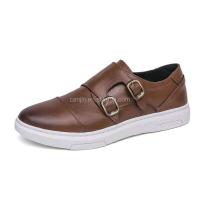 Nueva calidad al por mayor, zapatos de vestir negros de primavera, diseño de hebilla, zapatillas formales informales para hombres después del trabajo, fábrica de Wenzhou - details 0