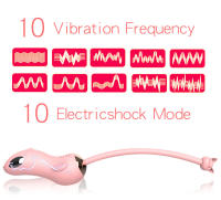 Vibrador de silicona para el punto G para mujer, Juguetes sexuales con Control remoto inalámbrico, estimulación del clítoris y masturbación, 10 modos - details 4