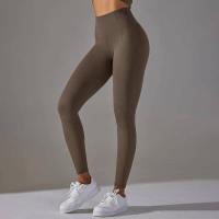 Mujeres sin costuras, leggings deportivos de cintura alta para entrenamiento, correr, fitness, gimnasio, fruncido en el trasero, ropa deportiva - details 40