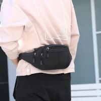 Riñonera para hombre, riñonera, casual, Bolsa para cinturón, Bolsa para correr, Viajes, teléfono, 4 bolsillos - details 0