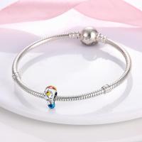 Abalorio Animal Friends en plata de ley con piedra de circón S, pulsera de 3 mm adecuada, regalo perfecto para mujer - details 19