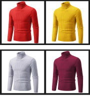 Suéter informal para hombre y mujer, jersey de cuello alto, ajustado, tejido, cómodo, Primavera - details 8