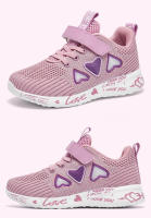 Zapatos informales a la moda para niñas, zapatillas transpirables de malla ligera para niños, Tenis de verano para niños, bonitos zapatos deportivos para correr con dibujos animados - details 20