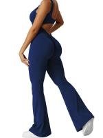Monos de Yoga de Espalda Descubierta Estilo de Gimnasio Sexy para Mujeres - details 15