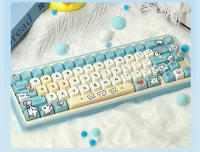 Línea perrito teclas MOA muy lindo PBT personalidad opaca para 68/84/87/ 104 / 108 teclados（Teclado no incluido) - details 5