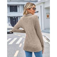 Polo de moda para mujer, camiseta informal de manga larga para primavera y otoño, elegante para mujeres jóvenes - details 4