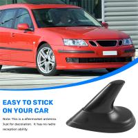 Antena decorativa con forma de tiburón negro para Saab 9-3 9-5 93 95 - details 4