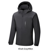 CHRLCK Chaqueta de Senderismo Impermeable A Prueba de Viento, Reflectante, Ideal para Acampar, Cazar, Correr, Trekking, Pesca - details 15