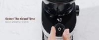 Molinillo de Café Eléctrico 32 Tamaños de Molienda Molinillo de Habas para Uso Doméstico con Botón de Limpieza - details 7