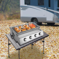 Parrilla de Gas de 4 quemadores, para barbacoa, Camping - details 6