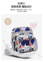 Nuevo bolso de tela de flores de hombro, bolso de mensajero informal de moda, mochila pequeña de compras - details 7
