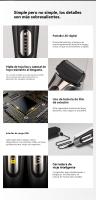 Afeitadora eléctrica de vaivén LED digital portátil de afeitar los hombres 2025 nuevo - details 10