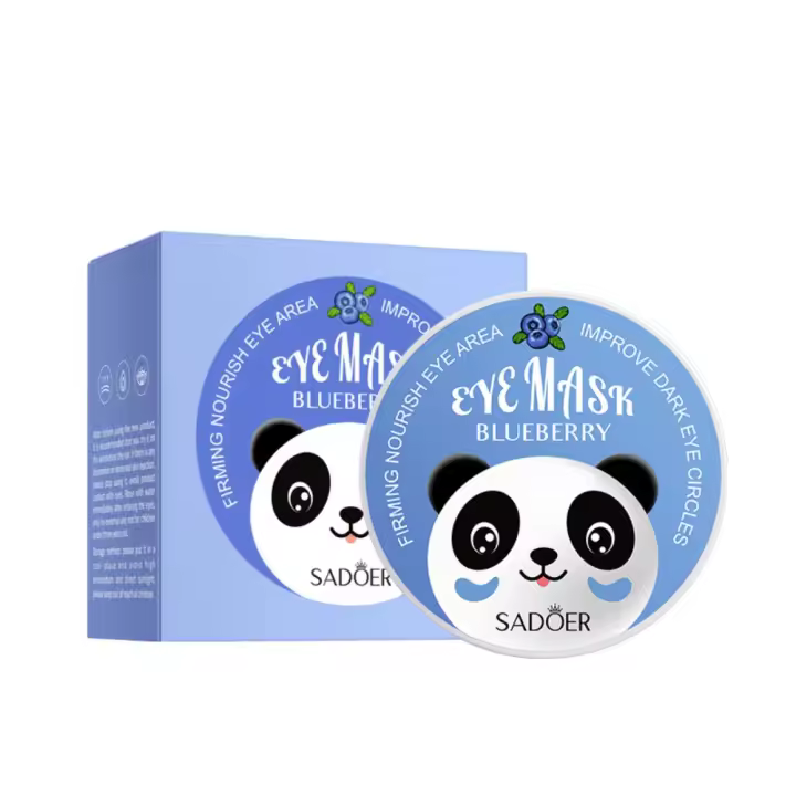 Parches de Ojos piezas Bolsas y Ojeras, Contorno de Ojos Antiarrugas, Parches de Ácido Hialurónico para Ojos, 60 unidades - 1