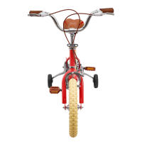 Bicicleta Infantil de 14 Pulgadas con Ruedas Adicionales para Niños de 3 a 4 años y 35,4-43,3 Pulgadas de Alto Rojo - details 9