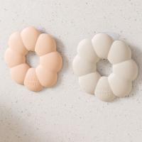 Accesorios de cocina, almohadilla de aislamiento térmico de silicona, posavasos antideslizante antiescaldado, tapete para olla grueso redondo/cuadrado, vajilla, 2 uds. - details 4