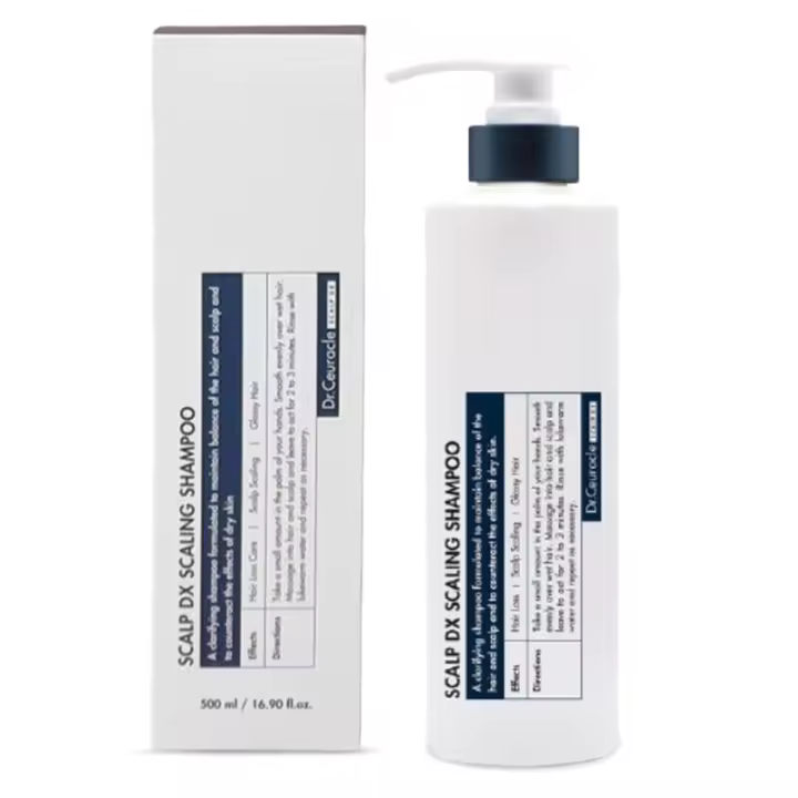 Champú Dr.Ceuracle DX 16.9 fl.oz. |   Mascarilla refrescante para un cuero cabelludo fresco, aliviado y fortalecido - 1