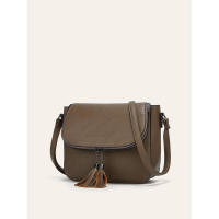 Bolso de mensajero de moda europeo-americano nuevo 2025 para mujer con flecos y asa de silla para mujer. - details 5