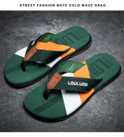 Chanclas de verano para hombres al por mayor al aire libre versión coreana tendencia exterior desgaste zapatos de playa zapatillas de hombre sandalias antideslizantes - details 11