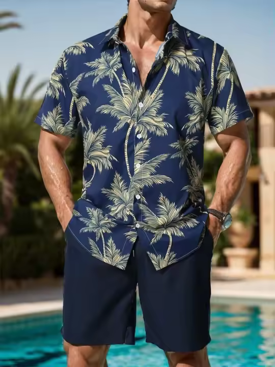 Verano de hombre ca a , sleev , hombre - 1