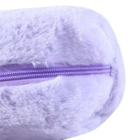 Bolso De Maquillaje Para Mujer De Peluche Sólido Viaje Organizador De Cosméticos Estuche De Ropa Joven Necesario - details 32