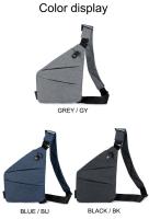 Bolsa de pecho para hombre, bolsa de almacenamiento táctica de camuflaje, billetera antirrobo para deportes al aire libre, bolsa para pistola de bicicleta, paquete informal para ciclismo - details 19