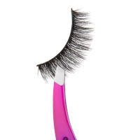 Juego De Pinzas De Precisión Para Cabello Encogido Nuevas Para Maquillaje Suave Y Fácil Agarre Hoja Forma Herramientas De Aseo De Cejas Y Pestañas - details 2