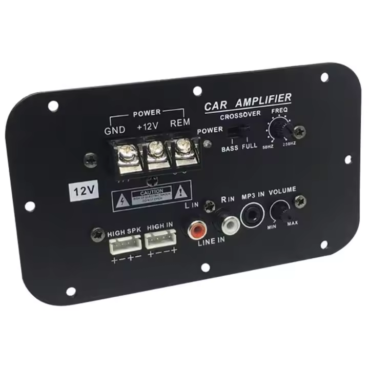 Placa amplificadora de Subwoofer para coche, 500W, alta potencia, HiFi, DC 12V - 1