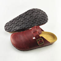 Zapatillas de Cuero Suave Antideslizante Zapatos de Playa para Hombres y Mujeres en Verano - details 17