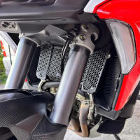 Protector de radiador para motocicleta Ducati Multistrada V4/S/Pikes Peak/S Sport/Rally, enfriador de aceite, protección de culata de motor - details 2