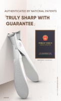 Vancostar-cortaúñas de acero inoxidable, cortador de borde curvo afilado Premium, recortador para dedos de los pies, antisalpicaduras, cuidado de uñas en el hogar - details 5