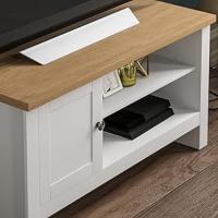 Vida Designs Arlington - Mueble de TV (1 puerta), color blanco