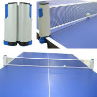 Red retráctil para tenis de mesa, Red de Ping Pong portátil, adaptable a cualquier mesa, 175cm - details 6