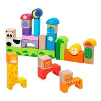Juego de Construcción con Bloques Woomax Animales, 32 Piezas (32 Piezas) - details 1