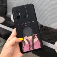 Funda de teléfono a prueba de golpes para Xiaomi Redmi 12c, carcasa suave de TPU para Redmi 12c Redmi12c, bolsa trasera hermosa para niña, mariposa y flor - details 2