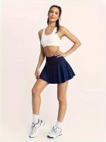 Siéntete genial mientras juegas al tenis: falda deportiva de yoga con pantalones cortos incorporados y bolsillos laterales - details 20