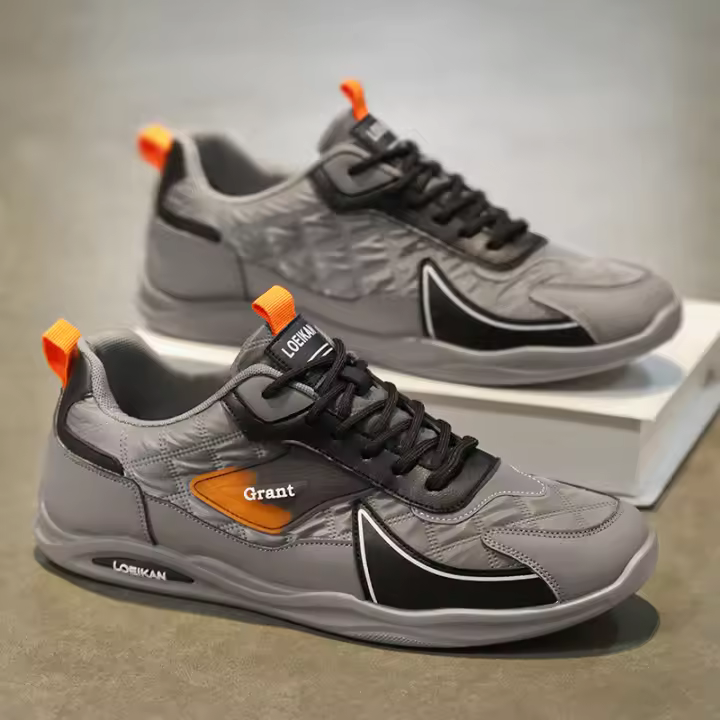 Zapatos Deportivos para Hombres Primavera 2025 Tendencia de Moda Transpirable Versátil con Cordones - 1