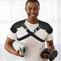 Tirante doble para hombro, protección transpirable, correa cruzada ajustable, accesorios deportivos para Fitness, alisador de espalda, postura - details 3