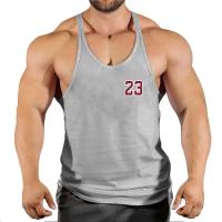Sudadera sin mangas para hombre, camisetas de gimnasio, tirantes, Top para hombre, chalecos de Fitness, camisa de culturismo, ropa Stringer, chaleco - details 20