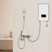 Calentador de Agua Eléctrico sin Tanque 6500 W, Instantáneo, Digital, 55 ℃, Voltaje 220 V - details 10