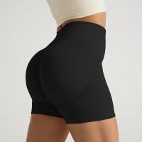 Pantalones de yoga ajustados para mujer, cintura alta, glúteos, pantalones cortos para correr, leggings deportivos para fitness - details 1
