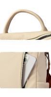Bolso de hombro informal de estilo coreano, mochila multifuncional para mujer, simple pero elegante - details 10